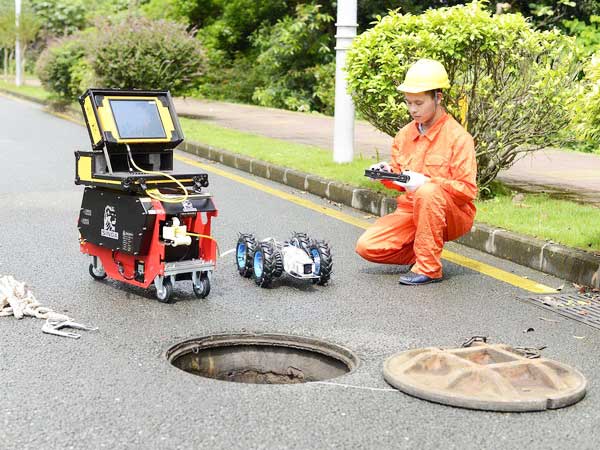清丰管道机器人检测